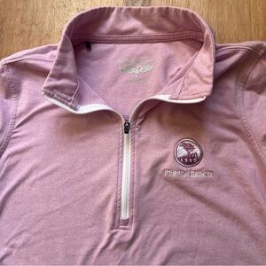 Pebble Beach Pink Long Sleeve Golf shirt Small
